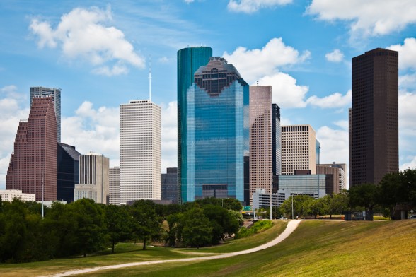 Downtown Houston Texas Cityscape