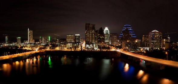 Downtown Austin Texas Night